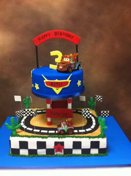 Disney Cars Birthday Cake