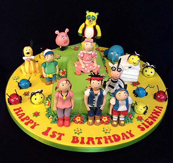 Disney Junior Birthday Cake