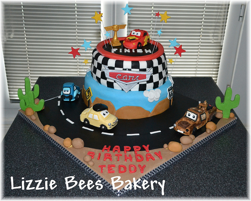 12 Photos of Disney Cars Birthday Cupcakes