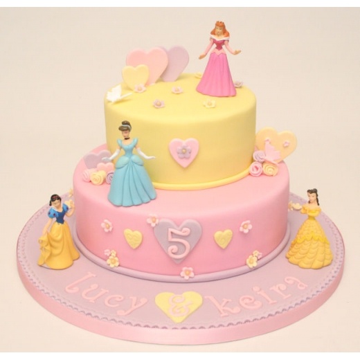 Disney Princess Birthday Cakes