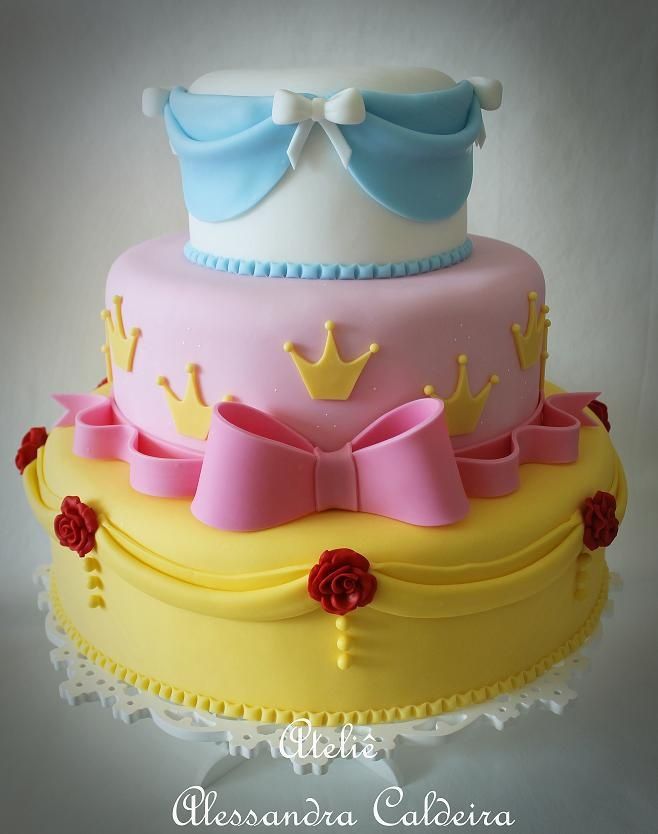 Disney Princess Birthday Cakes