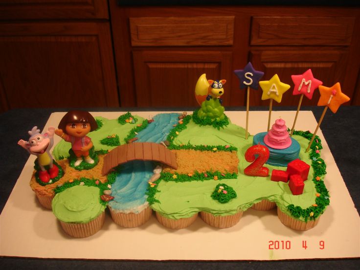 Dora Explorer Birthday Cake