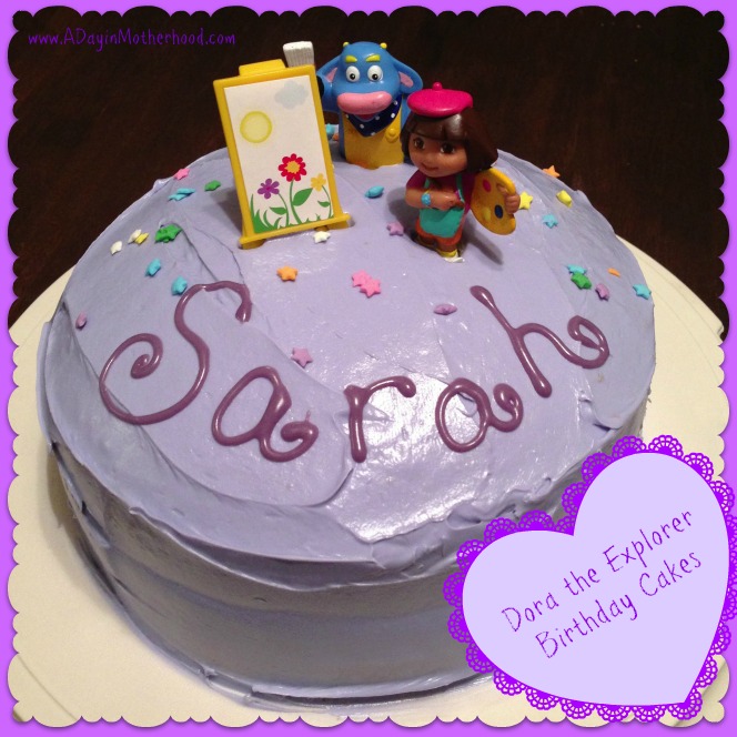 Dora the Explorer Birthday Party Cake