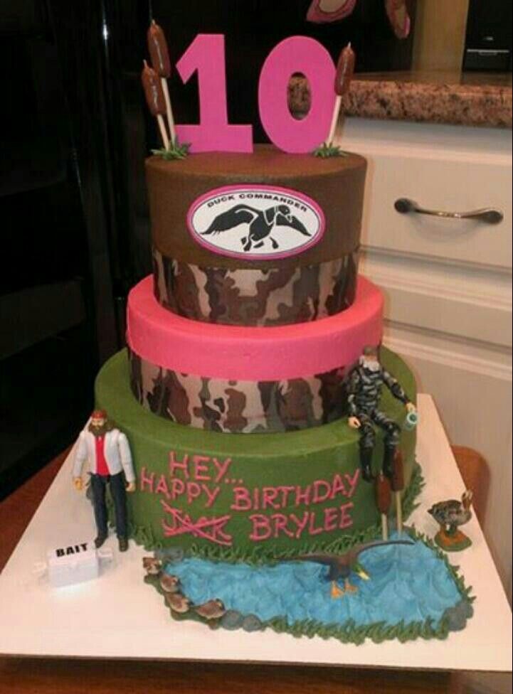 Duck Dynasty Birthday Cake Girl