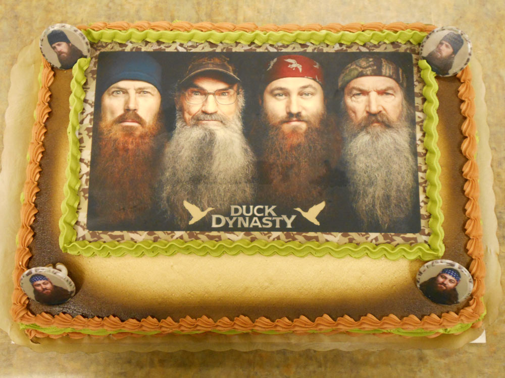 Duck Dynasty Birthday Cake