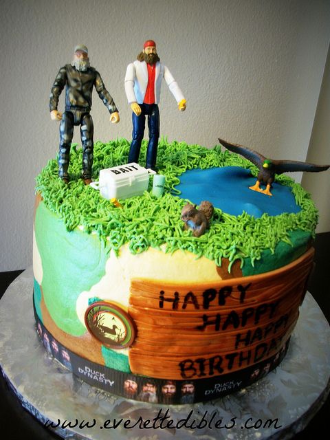 Duck Dynasty Birthday Cake