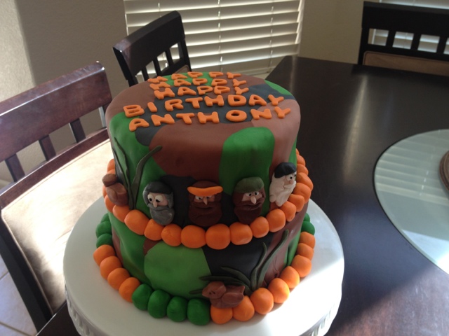 Duck Dynasty Birthday Cake