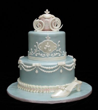 13 Photos of Elegant Cinderella Cakes