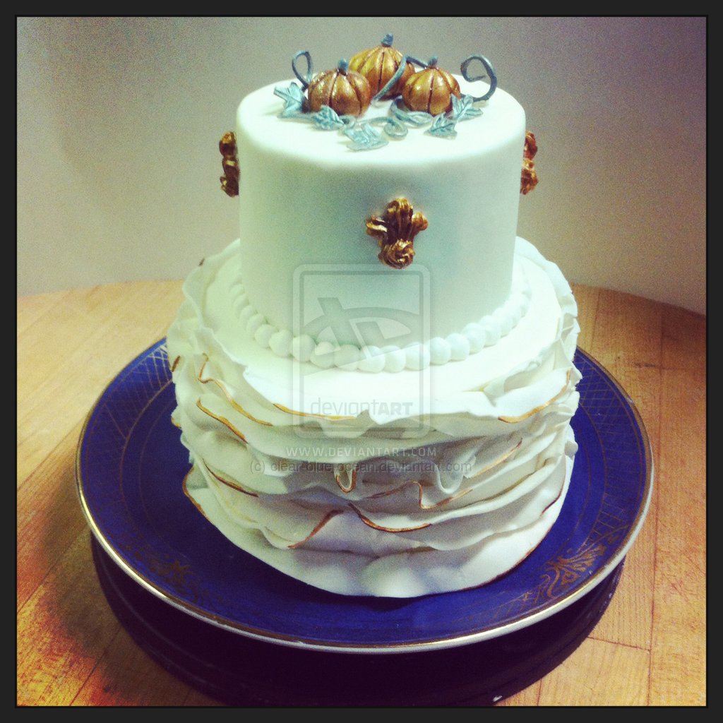 Elegant Wedding Cakes Cinderella