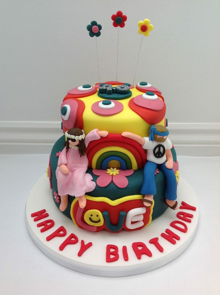 Fancy Fondant Birthday Cake