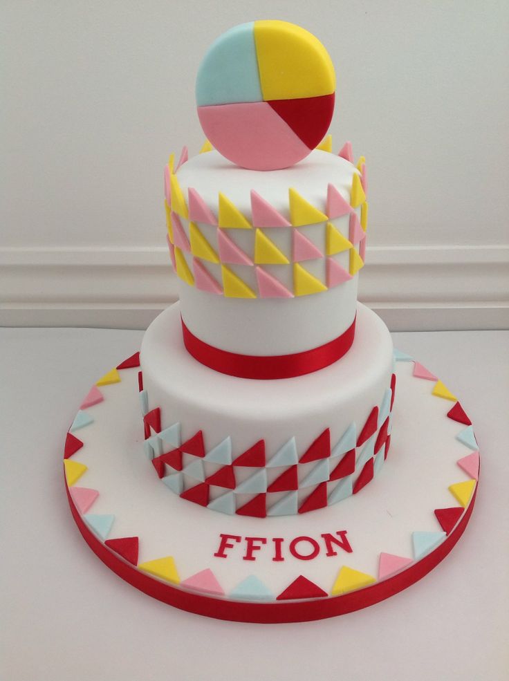 Fancy Fondant Birthday Cake