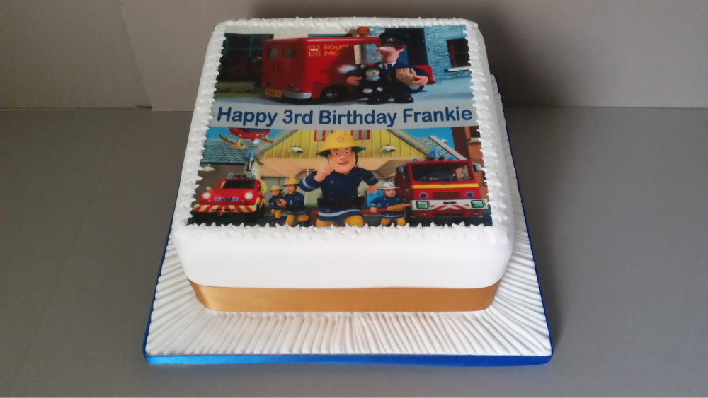 Fireman Sam Birthday Cake