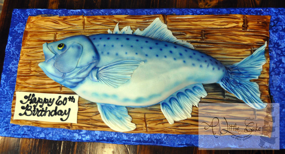 Fish Birthday Cake