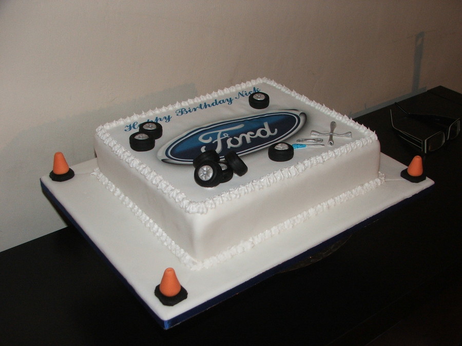 Ford Birthday Cake