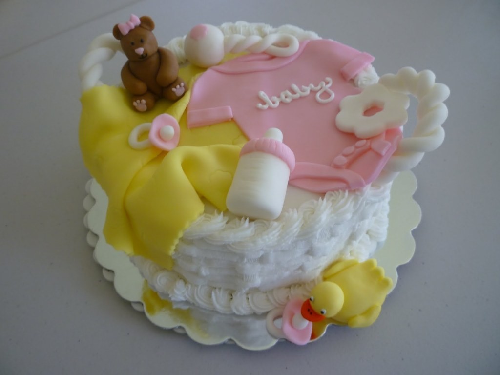 Girl Baby Shower Cake