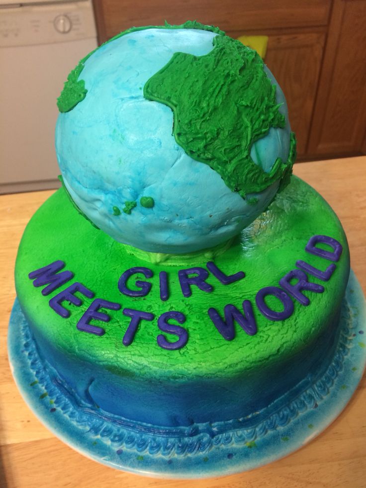 Girl Meets World Birthday Cake