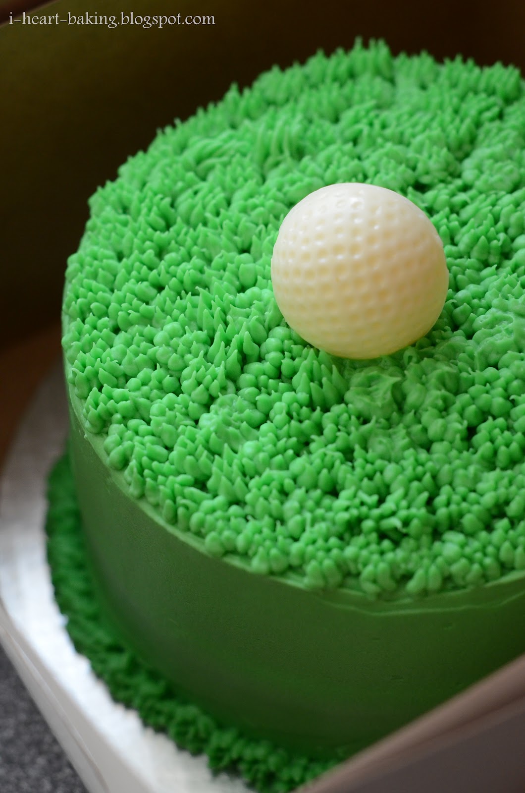 Golf Ball Cake