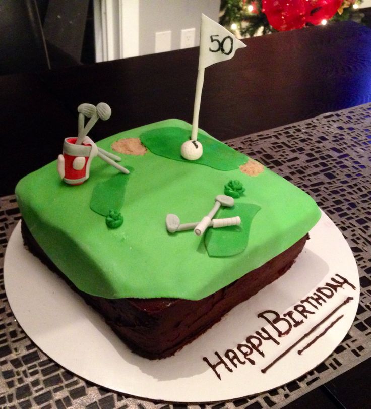 Golf Birthday Cake Ideas