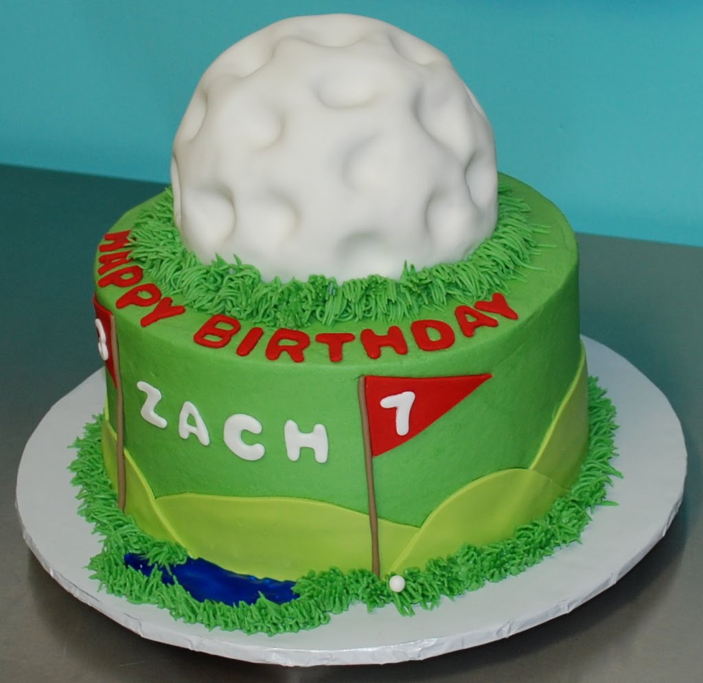 Golf Birthday Cake