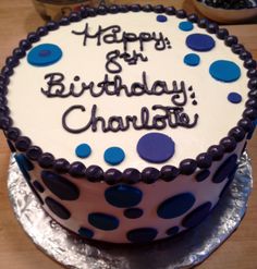 Happy Birthday Charlotte Cake