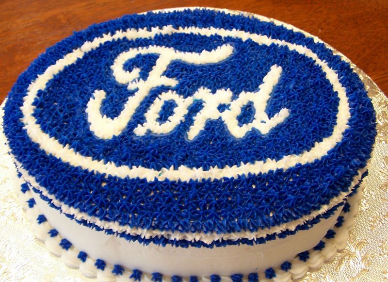 Happy Birthday Ford Cake