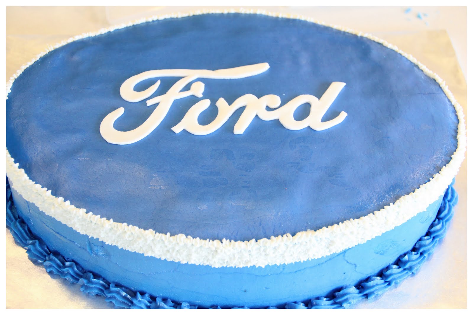 Happy Birthday Ford Cake