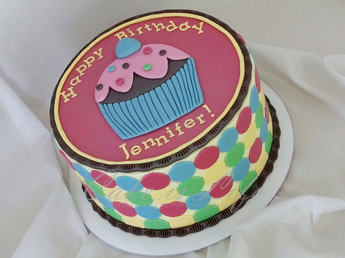 Happy Birthday Jennifer Cake