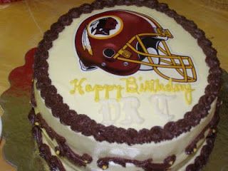 Happy Birthday Redskins Cake