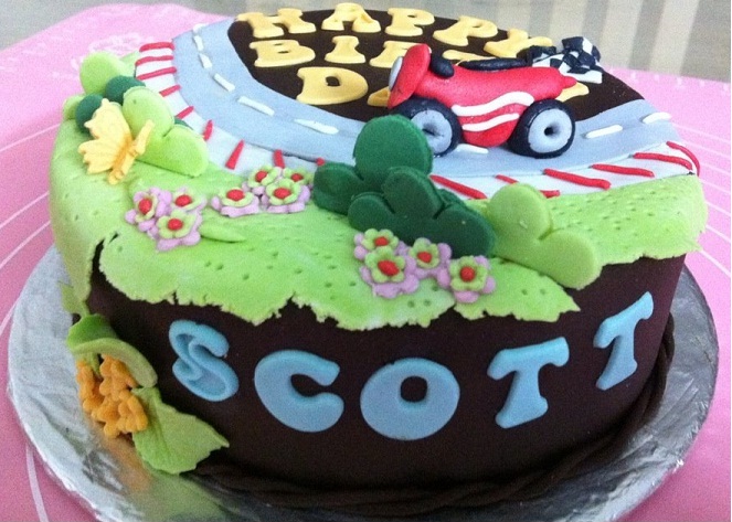 Happy Birthday Scott Cake