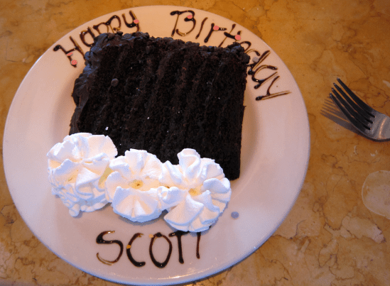 Happy Birthday Scott Cake