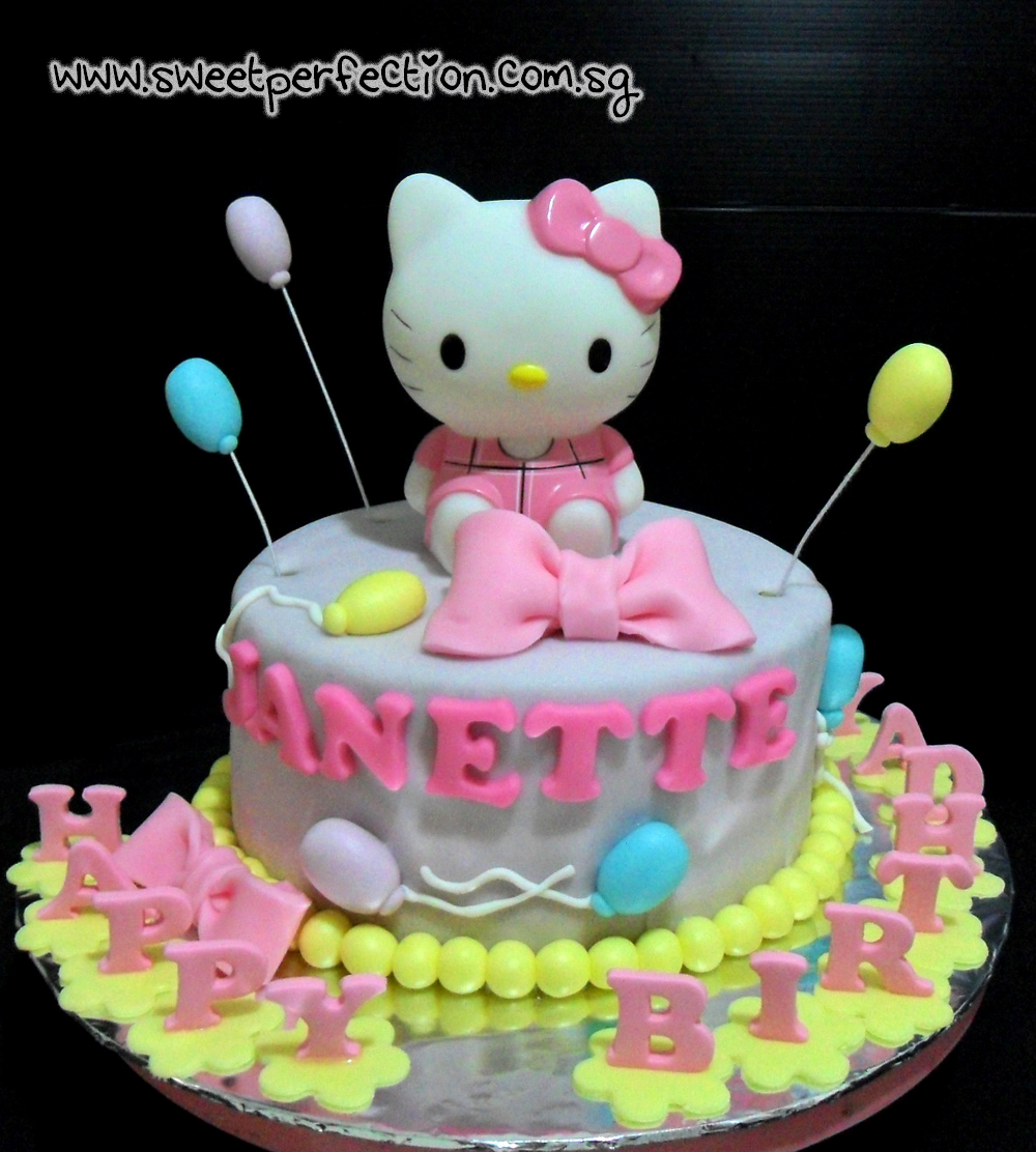 Hello Kitty Ballerina Cake