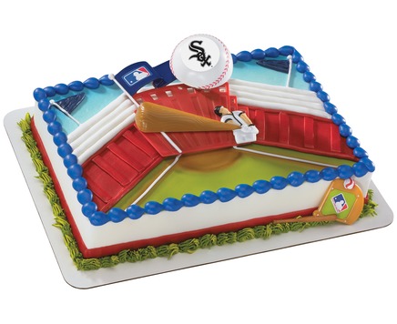 Home Run Baseball Birthday Cake