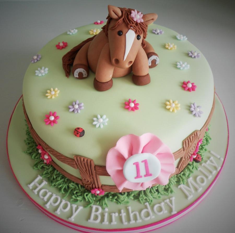 Horse Birthday Cake