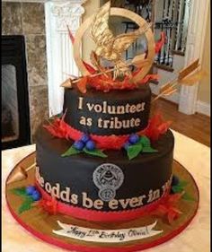 Hunger Games Sweet 16 Cake