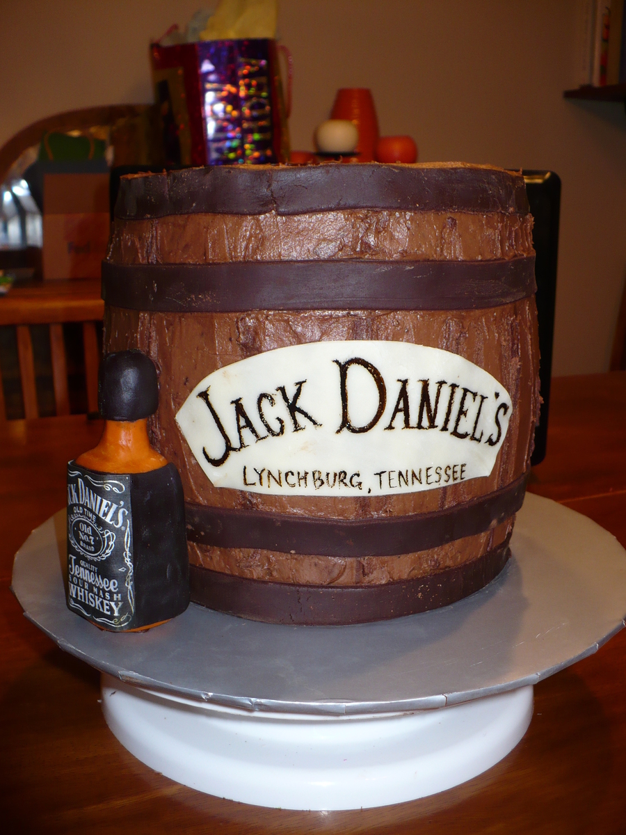 Jack Daniel's Birthday Cake