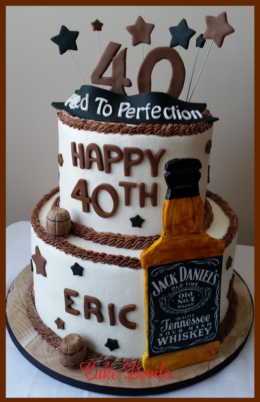 Jack Daniel's Birthday Cake