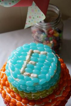 Jelly Bean Cake