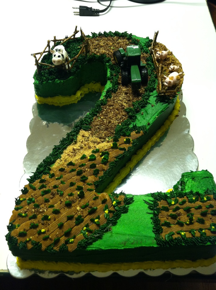 11 Photos of 2nd Birthday Tractor Cakes