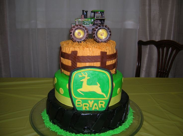 John Deere Birthday Cake