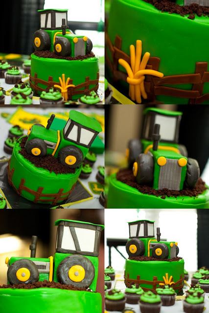 John Deere Tractor Birthday Cake Ideas