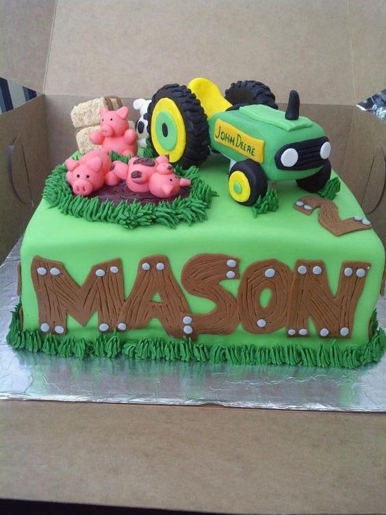 John Deere Tractor Cake Ideas