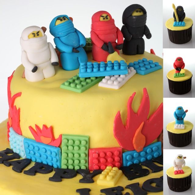 LEGO Ninjago Birthday Cake