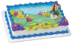 Little Mermaid Cake Decorations