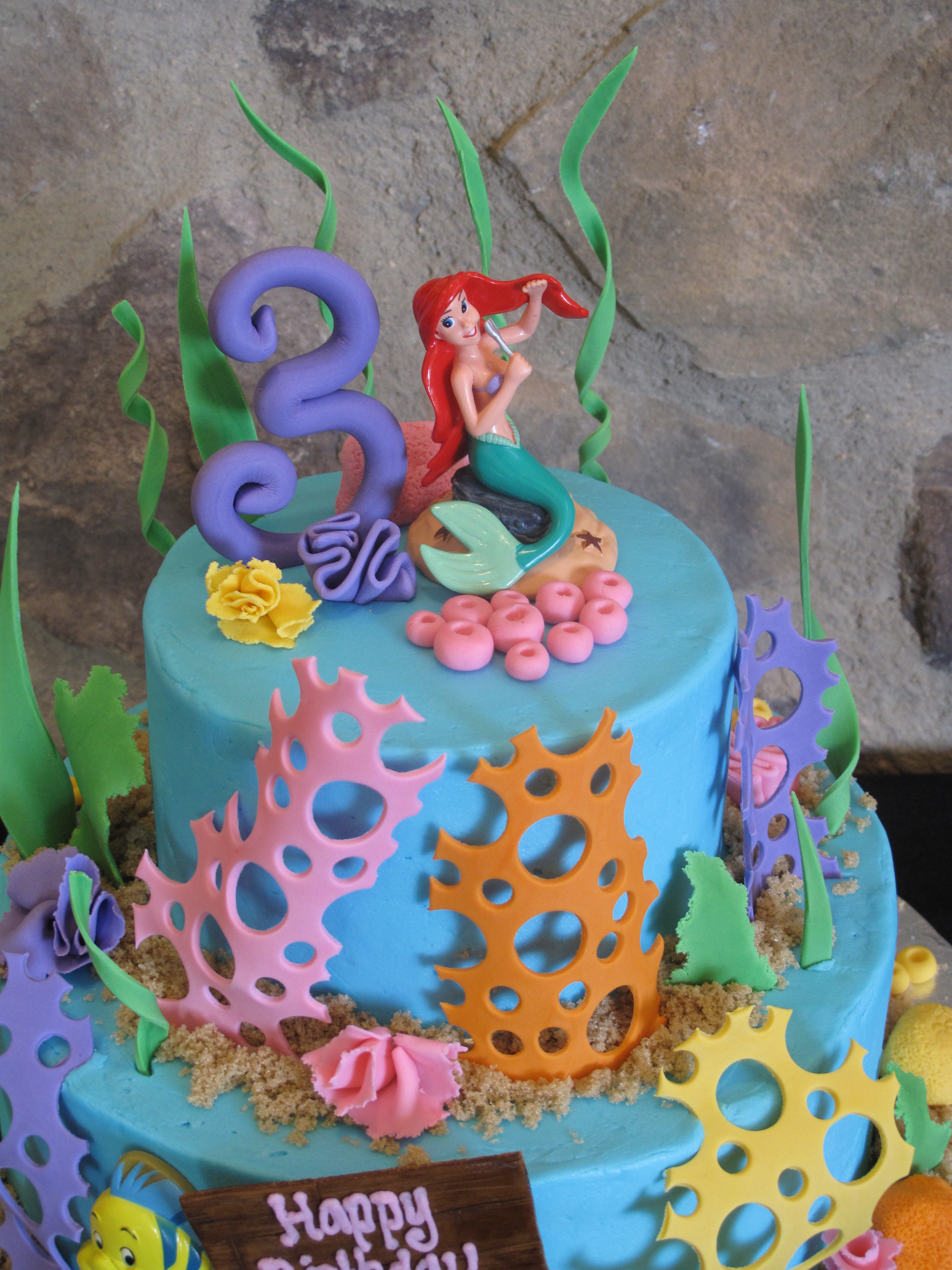 Little Mermaid Cake Idea