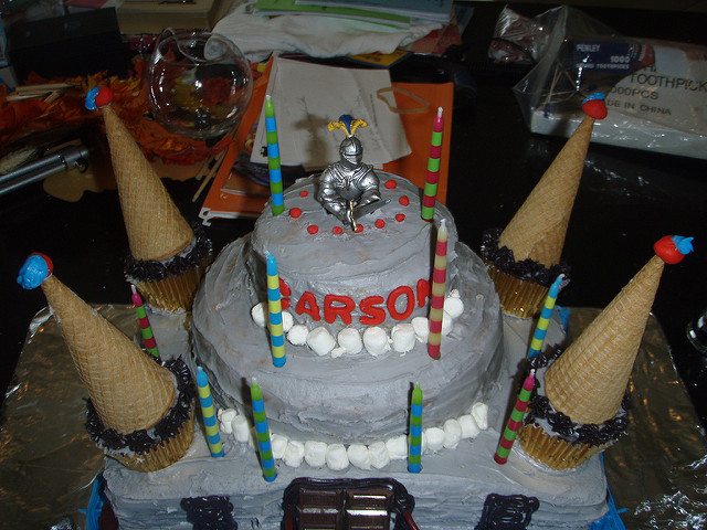 Medieval Birthday Cakes