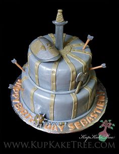 Medieval Theme Birthday Cakes