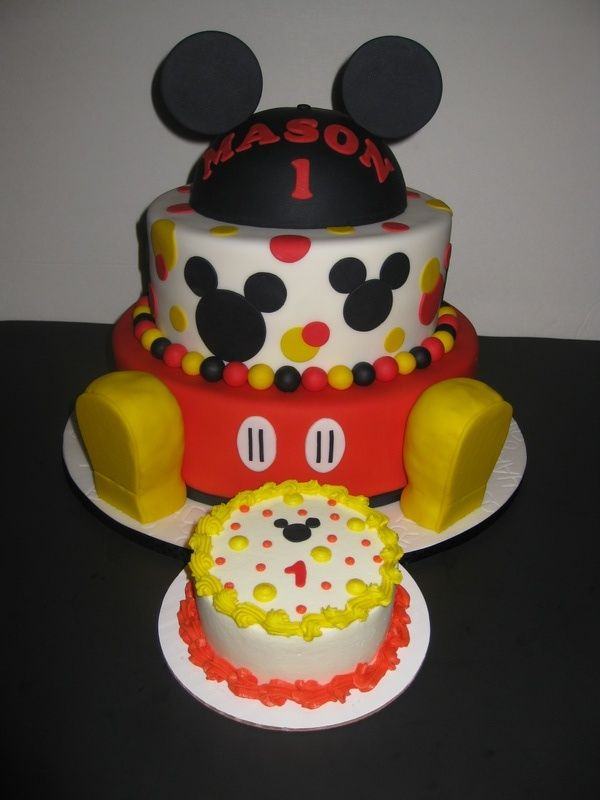 Mickey Mouse Birthday Cake Ideas