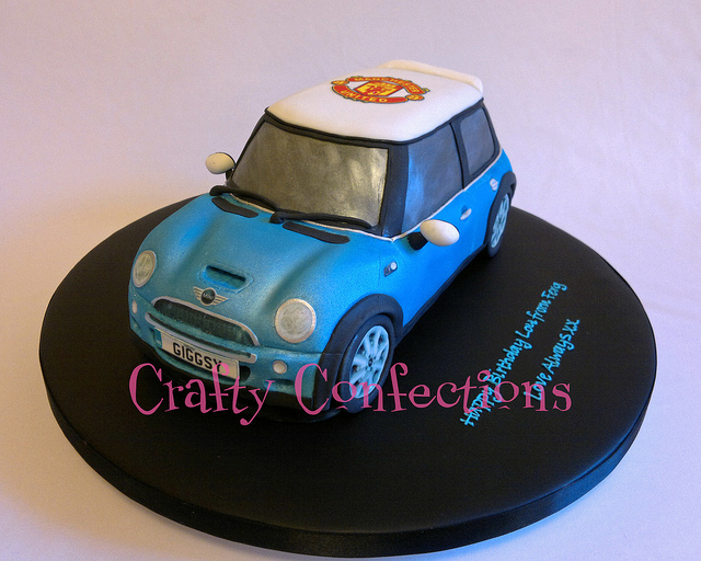 Mini Cooper Birthday Cake