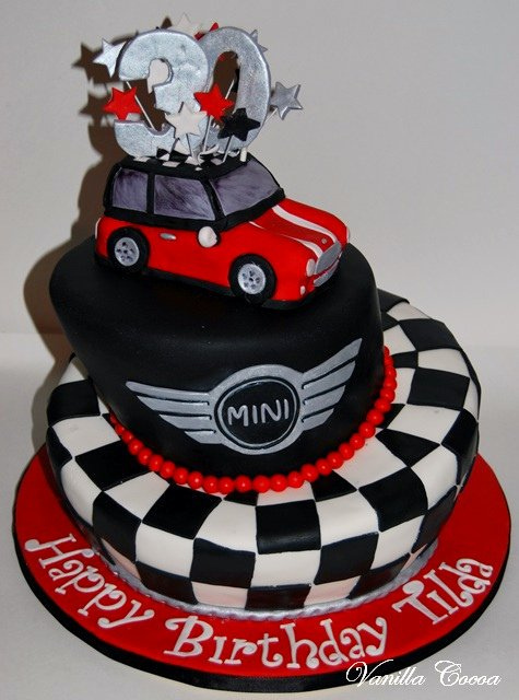 Mini Cooper Cake