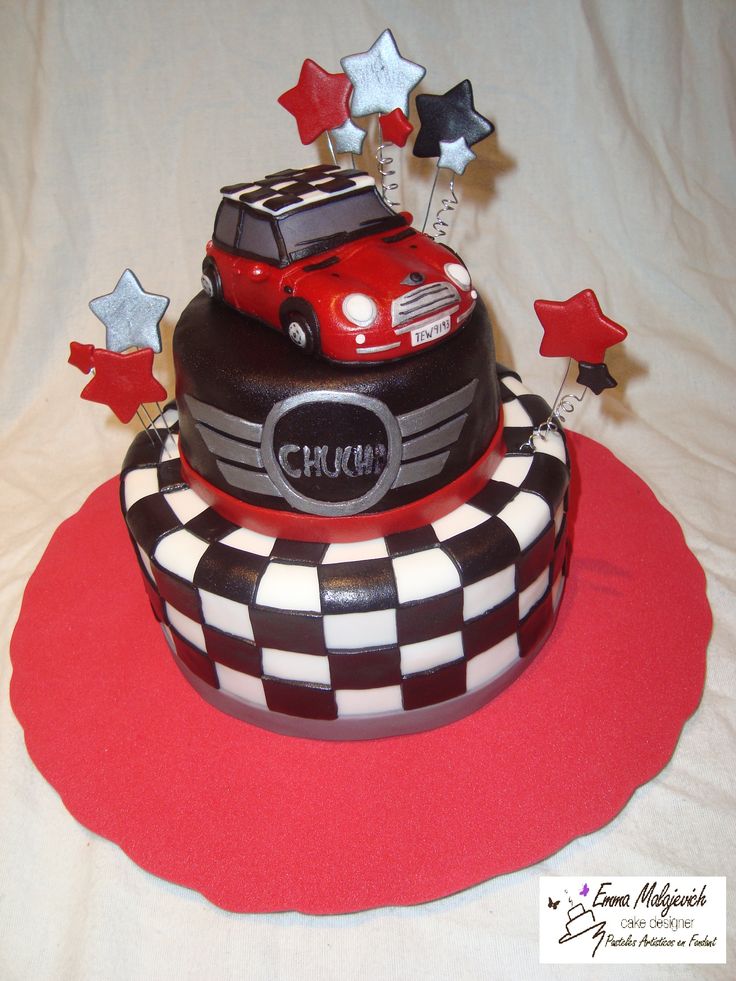 Mini Cooper Cake